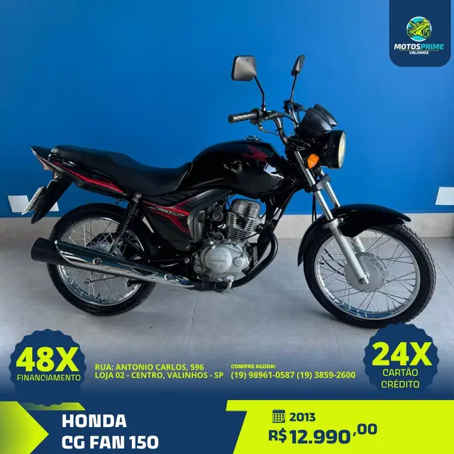 Moto Honda CG 150 2013 Fan ESi
