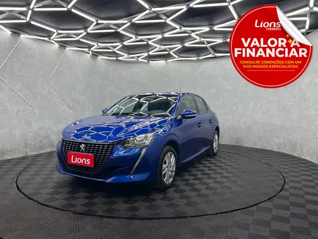 Carro Peugeot 208 2022 Active 1.6 Flex 16V 5p Aut.