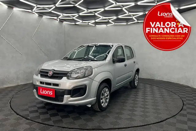 Carro Fiat Uno 2021 Attractive 1.0