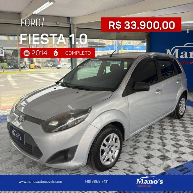 Carro Ford Fiesta Hatch 2014 S Rocam 1.0 (Flex)