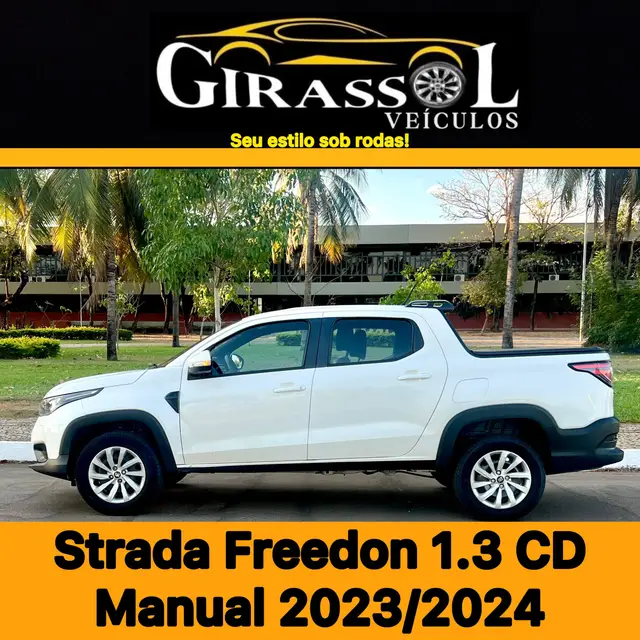 Carro Fiat Strada 2024 Freedom 1.3 Flex 8V CD