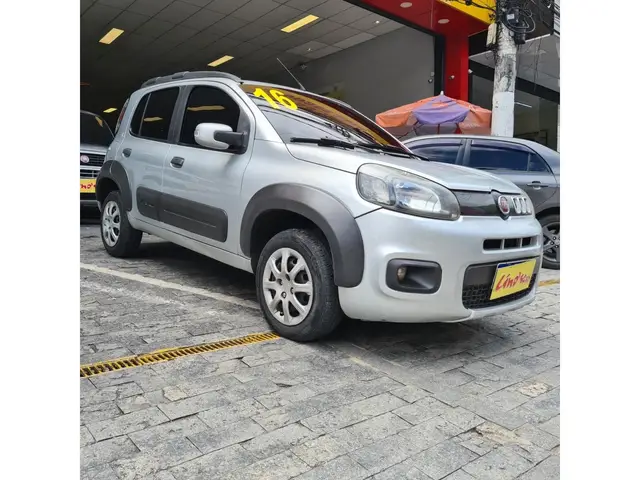 Carro Fiat Uno 2016 Way 1.0 8V (Flex) 4p