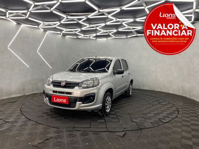 Carro Fiat Uno 2021 Attractive 1.0