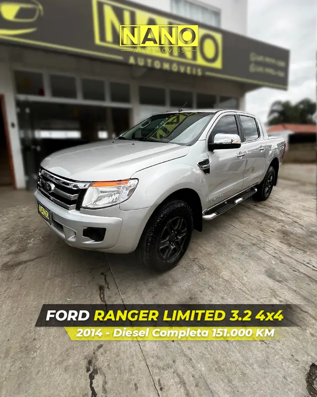 Carro Ford Ranger Cabine Dupla 2014 Ranger 3.2 Limited CD 4x4 (Aut)