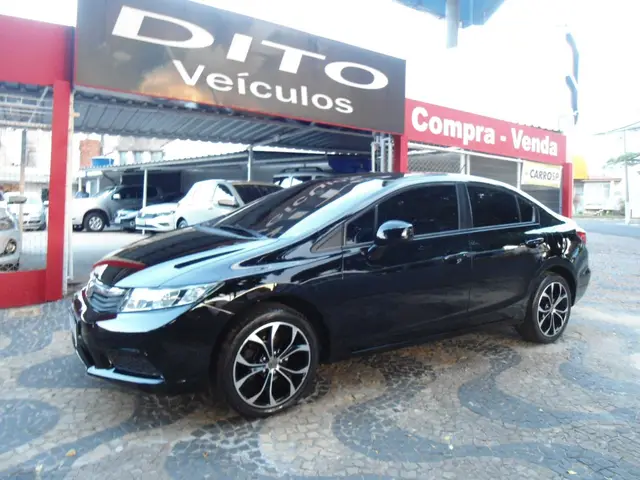 Carro Honda Civic 2014 New  LXS 1.8 16V i-VTEC (Aut) (Flex)