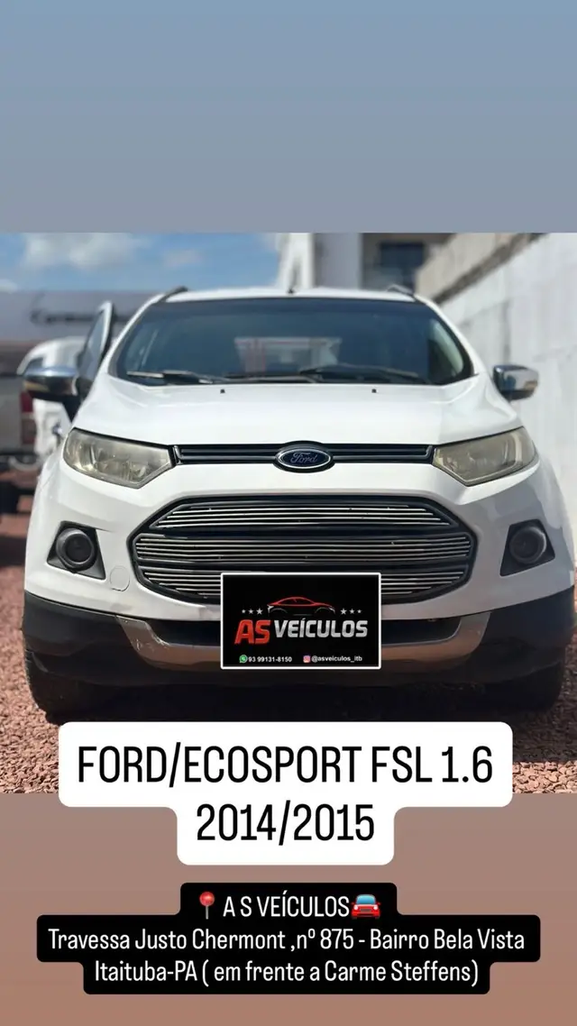 Carro Ford EcoSport 2015 Ecosport Freestyle 1.6 16V (Flex)