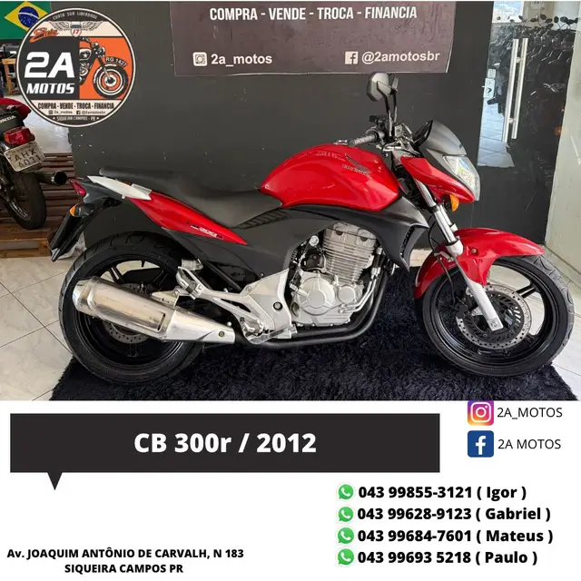 Moto Honda CB 300R 2012 Edição Especial