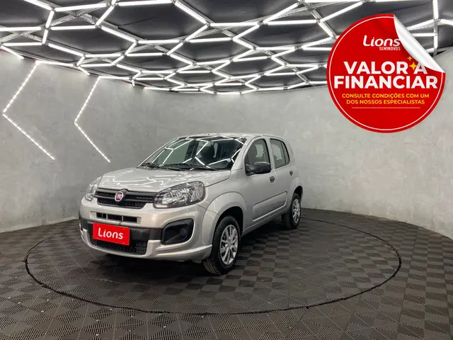 Carro Fiat Uno 2021 Attractive 1.0