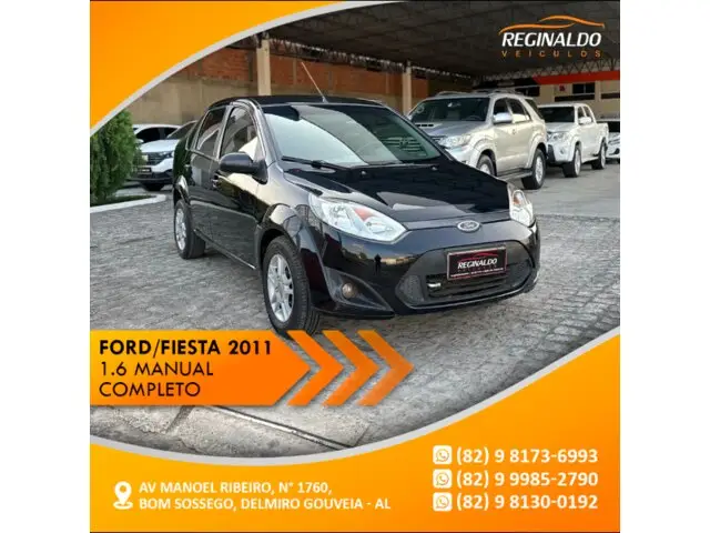 Carro Ford Fiesta Sedan 2011 1.0 (Flex)