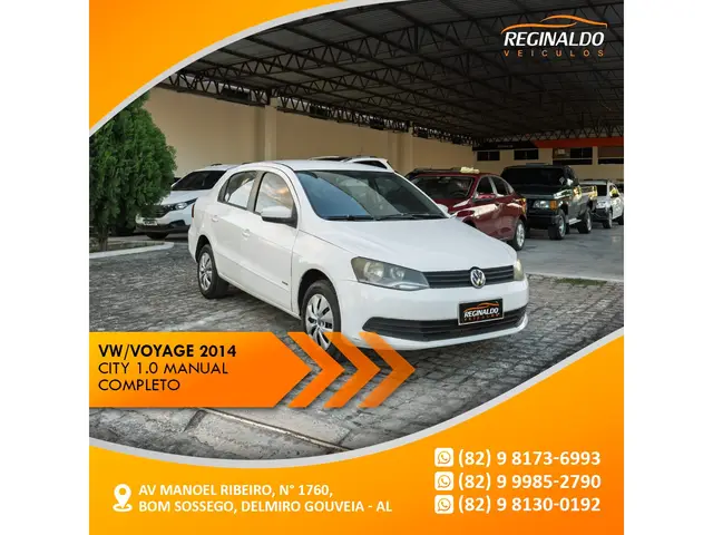 Carro Volkswagen Voyage 2014 1.0 City Mi Total Flex 8V
