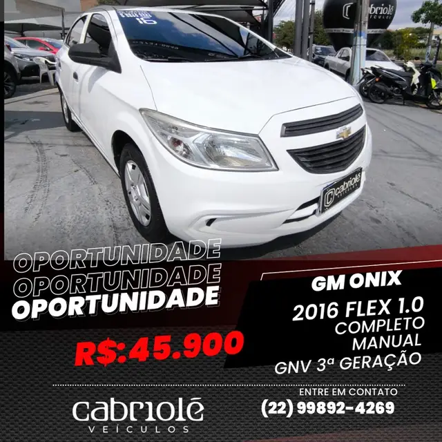 Carro Chevrolet Onix 2016 1.0 LS SPE/4