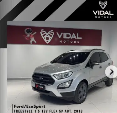 Carro Ford EcoSport 2018 Freestyle 1.5 (Aut) (Flex)