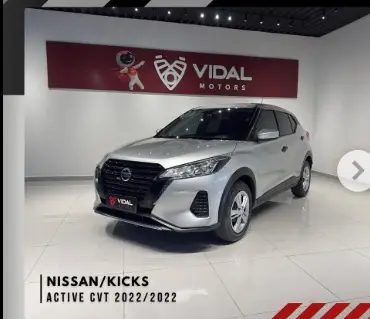 Carro Nissan Kicks 2022 1.6 Active S (Aut.)