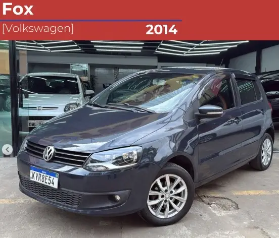 Carro Volkswagen Fox 2014 1.0 TEC (Flex) 4p