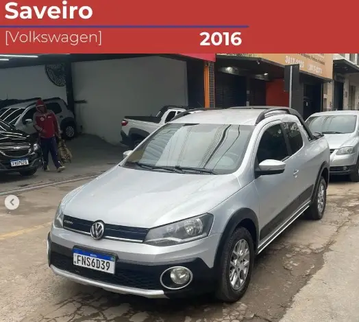 Carro Volkswagen Saveiro 2016 Cross 1.6 16v MSI CD (Flex)