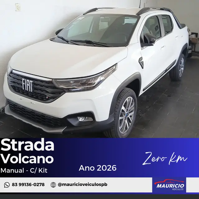 Carro Fiat Strada 2026 Volcano CD 1.3 MT