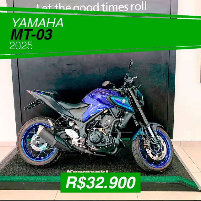 Moto Yamaha MT-03 2025 ABS