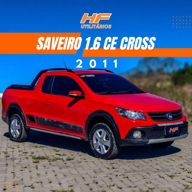 Carro Volkswagen Saveiro 2011 Cross 1.6 (Flex) (cab. estendida)