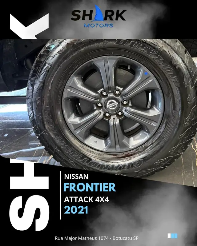 Carro Nissan Frontier 2021 2.3 CD Turbo Attack TDI Auto 4x4