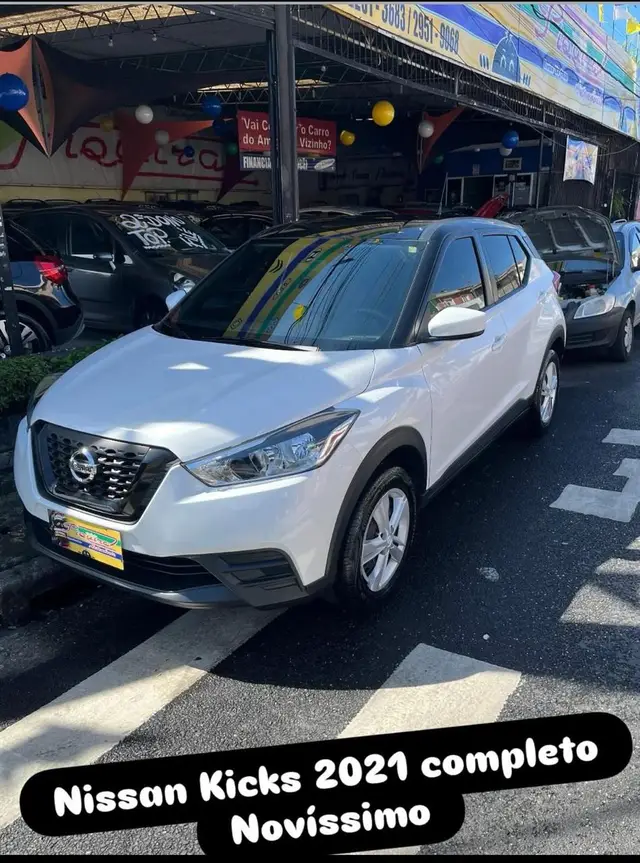 Carro Nissan Kicks 2021 1.6 Active (Aut) (Flex) (PCD)