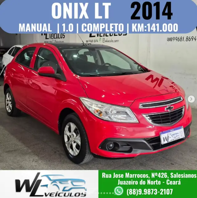 Carro Chevrolet Onix 2014 1.0 LT SPE/4