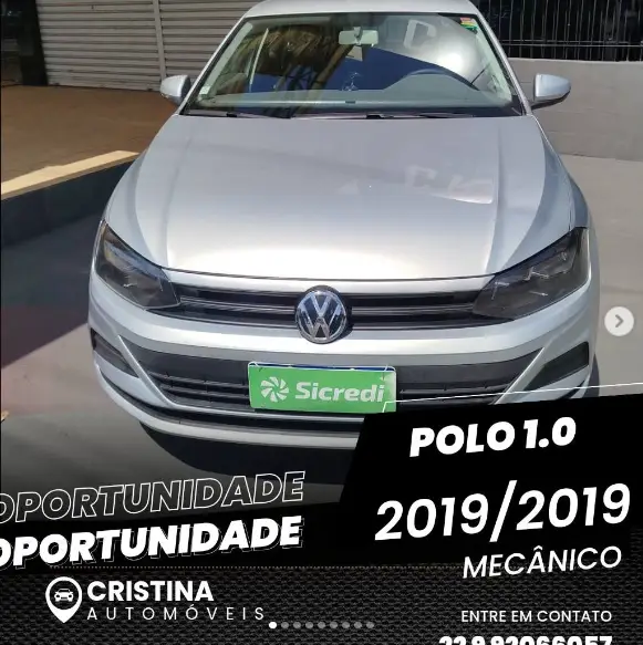 Carro Volkswagen Polo 2019 1.0 (Flex)