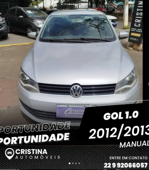 Carro Volkswagen Gol 2013 1.0 Mi Total Flex 8V 4p