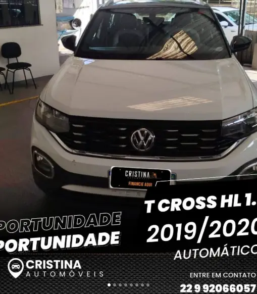 Carro Volkswagen T-Cross 2020 1.4 TSI Highline (Aut) (Flex)