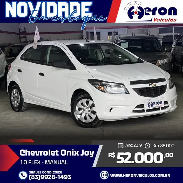 Carro Chevrolet Onix 2019 1.0 Joy SPE/4