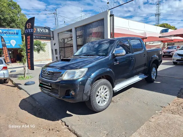 Carro Toyota Hilux Cabine Dupla 2012 Hilux 3.0 TDI 4x4 CD SRV (Aut)
