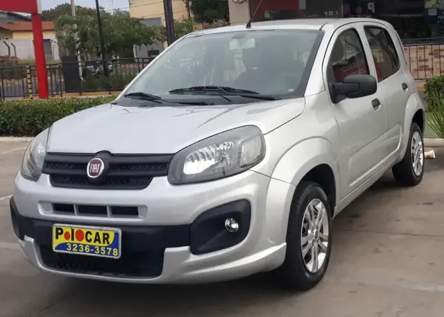Carro Fiat Uno 2017 Attractive 1.0 (Flex) 4p
