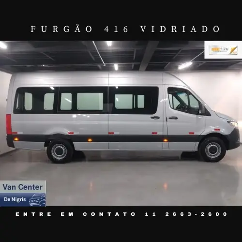 Carro Mercedes-Benz Sprinter 2022 FURGAO 416 CDI  F43A UP8