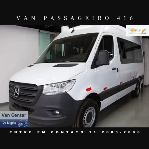 Carro Mercedes-Benz Sprinter 2022 VAN 416 CDI 15+1 (lugares) K42A UP5