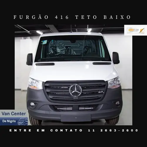 Carro Mercedes-Benz Sprinter 2022 FURGAO 416 CDI  F42B UP1