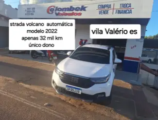 Carro Fiat Strada 2023 Volcano 1.3 8V CD AT