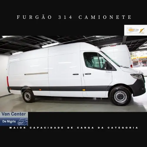 Carro Mercedes-Benz Sprinter 2022 FURGÃO 314 CDI STREET F33A UP1