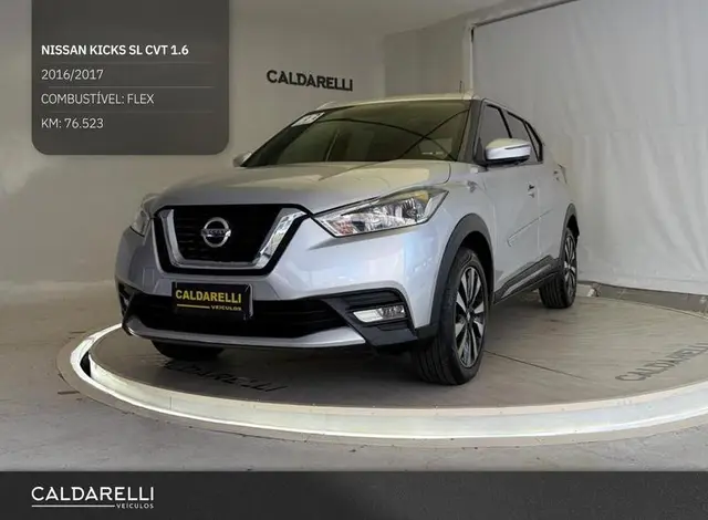 Carro Nissan Kicks 2017 1.6 SL CVT (Flex)