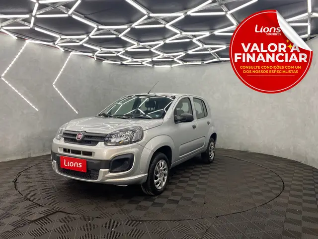 Carro Fiat Uno 2021 Attractive 1.0