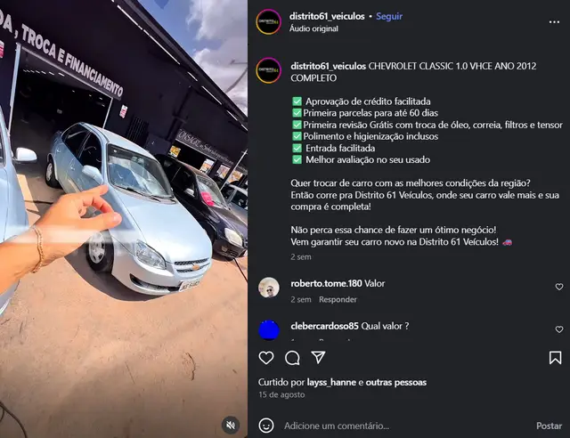 Carro Chevrolet Classic 2012 LS VHC E 1.0 (Flex)