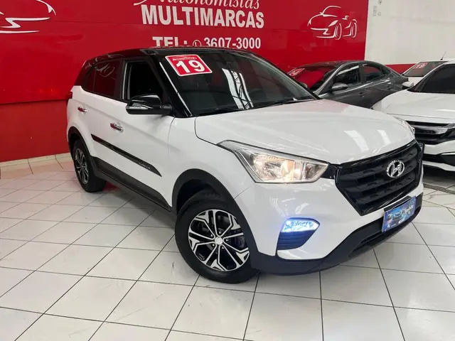 Carro Hyundai Creta 2019 Attitude 1.6 (Aut) (Flex) (PCD)