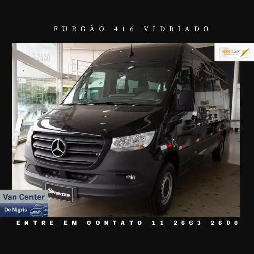 Carro Mercedes-Benz Sprinter 2022 FURGAO 416 CDI  F43A UP8