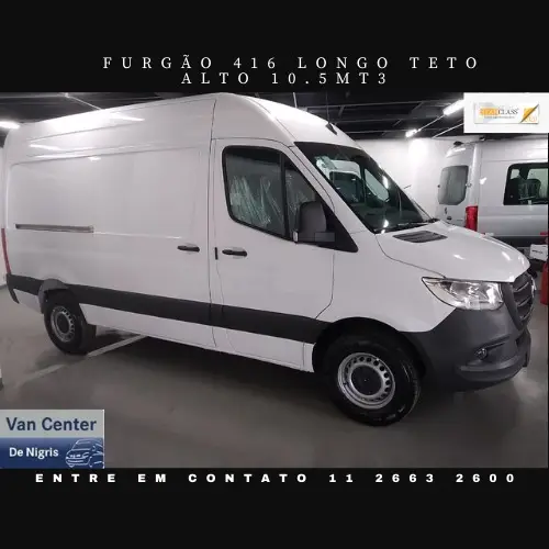 Carro Mercedes-Benz Sprinter 2022 FURGAO 416 CDI  F42A UP1