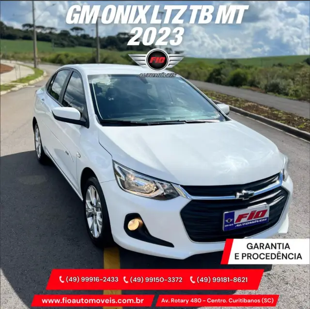 Carro Chevrolet Onix Plus 2023 LTZ 1.0 Turbo