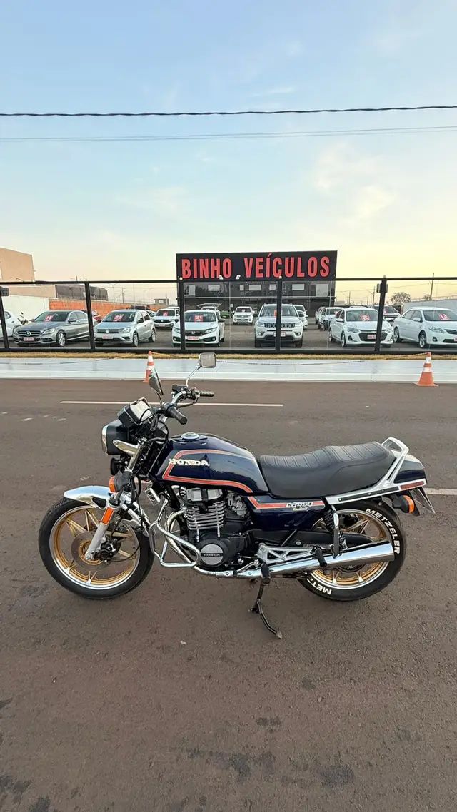 Moto Honda CB 450 1985 Custom