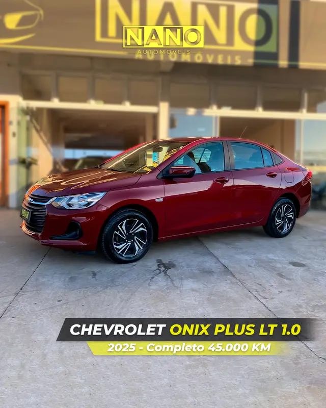 Carro Chevrolet Onix Plus 2025 LT 1.0
