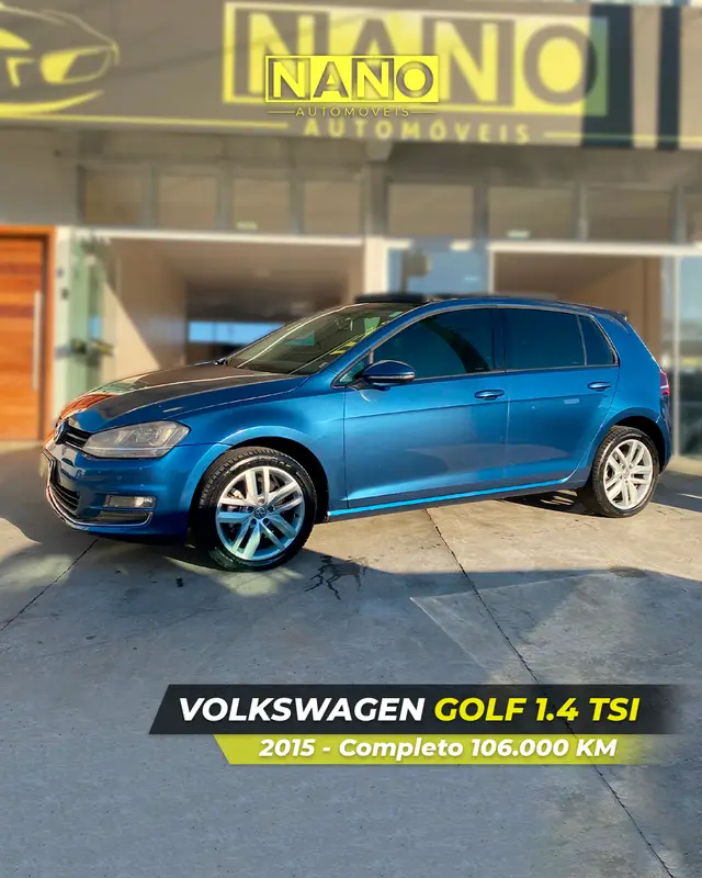 Carro Volkswagen Golf 2015 1.4 TSi BlueMotion Technology Highline