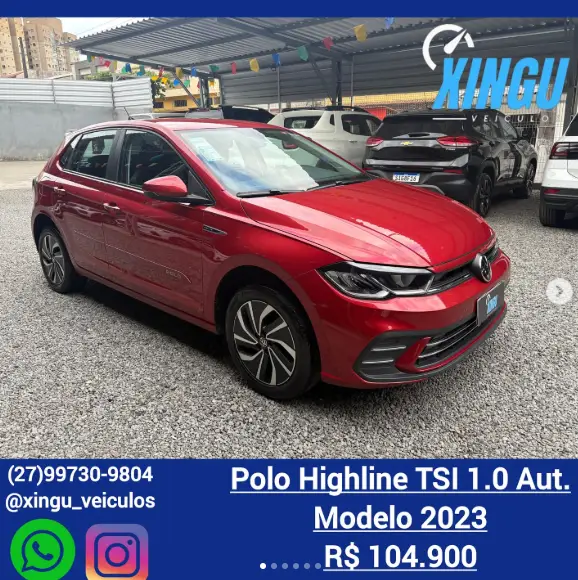 Carro Volkswagen Polo 2023 TSI (Flex)
