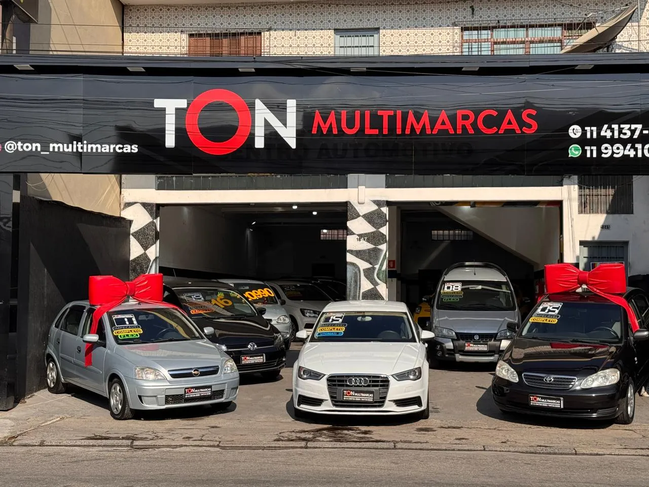 Fachada da loja Veículos à venda em TON MULTIMARCAS - Taboão da Serra - SP