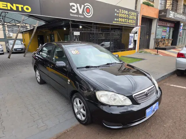 Carro Toyota Corolla 2008 Sedan XLi 1.8 16V (flex)