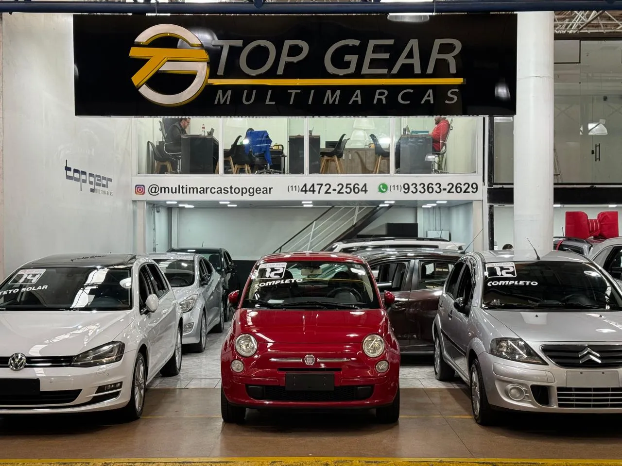Fachada da loja Veículos à venda em TOP GEAR - Santo André - SP